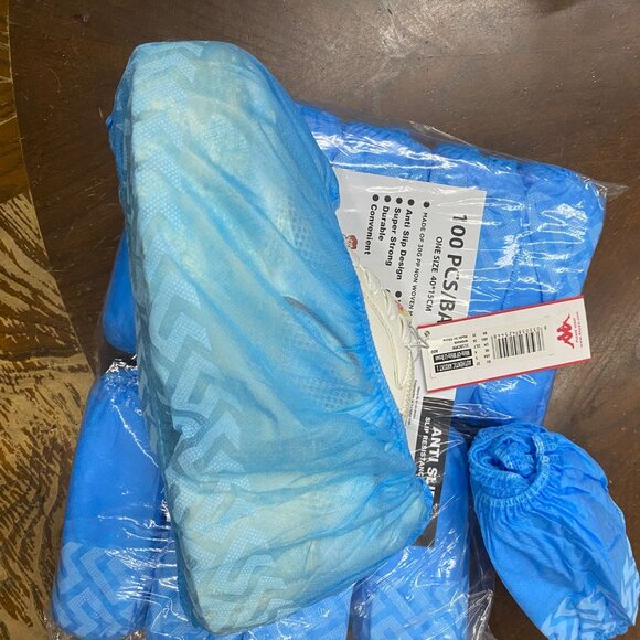 2000 Disposable Shoe boot Covers Anti Slip Medical Booty Thick Durable OSFA - Picture 5 of 10